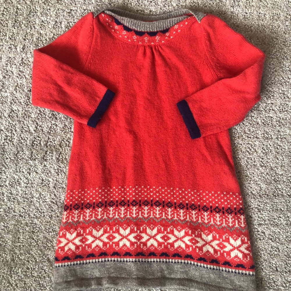 Baby Boden sweater dress